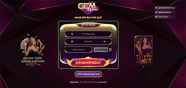 Gemwin - Game bài đại phú quý | Link tải Gem win Android/IOS